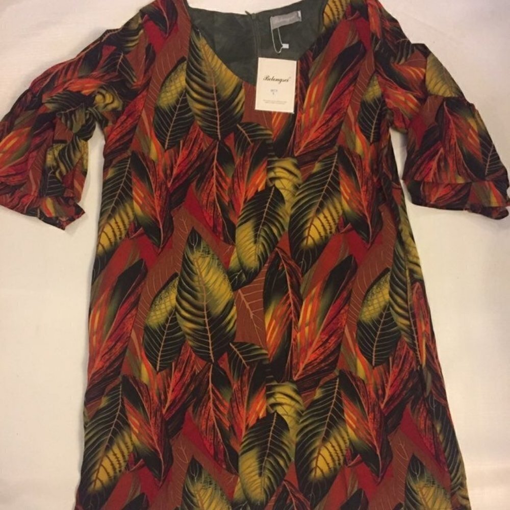 Belongsci leaf dress
